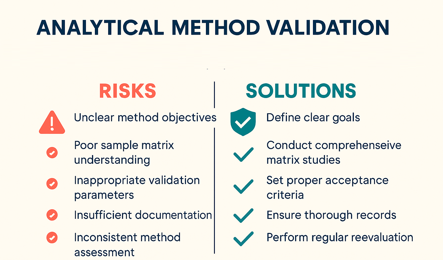 Performing Method Validation helps avoid costly compliance failures.