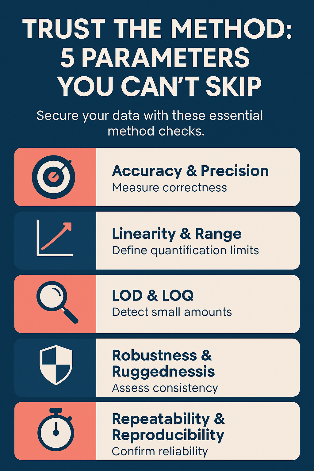 Trust the Method: 5 Parameters You Can’t Skip