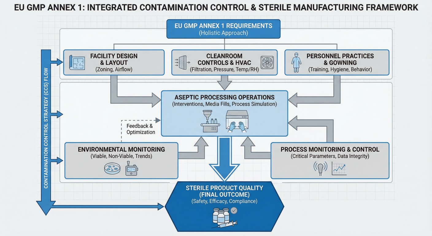 Contamination control keeps sterile manufacturing reliable.