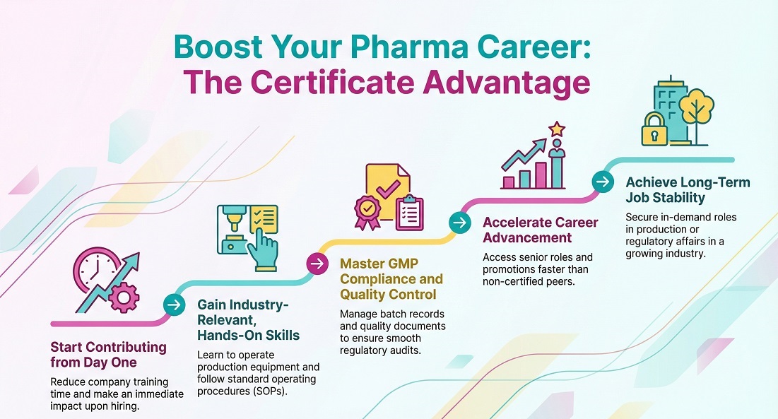 From Entry Level to Leadership Chart Your Career Path with a Pharma Industrial Training Certificate