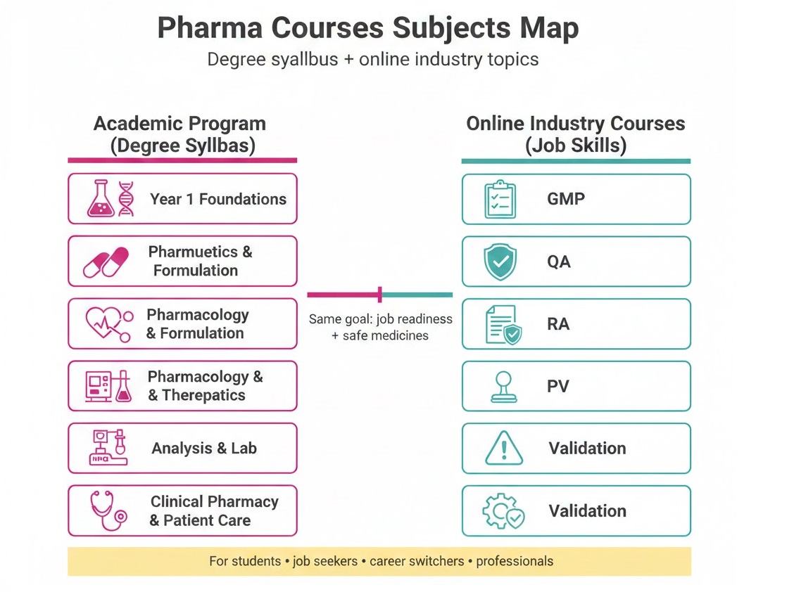 Degree + industry topics, one clear map