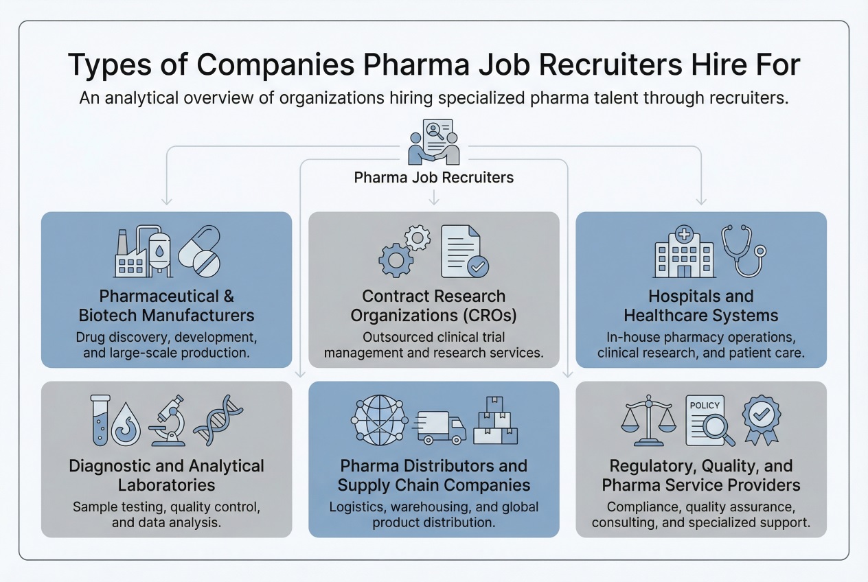 Pharma, biotech, and CRO recruitment specialists.