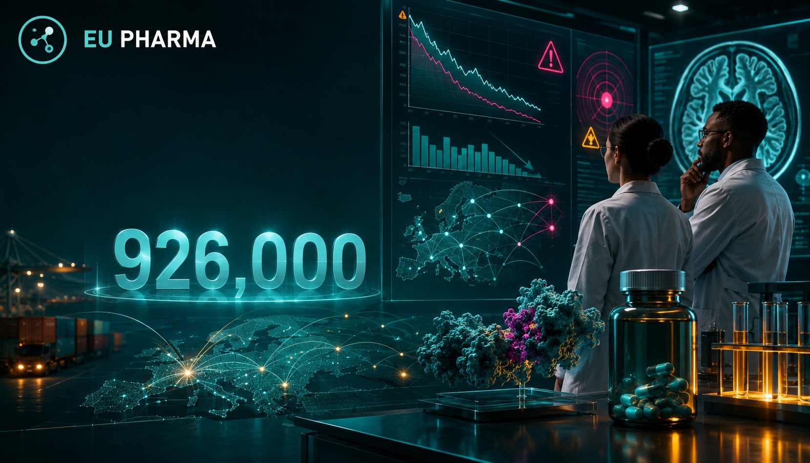 image for 926,000 EU Pharma Export-Supported Jobs