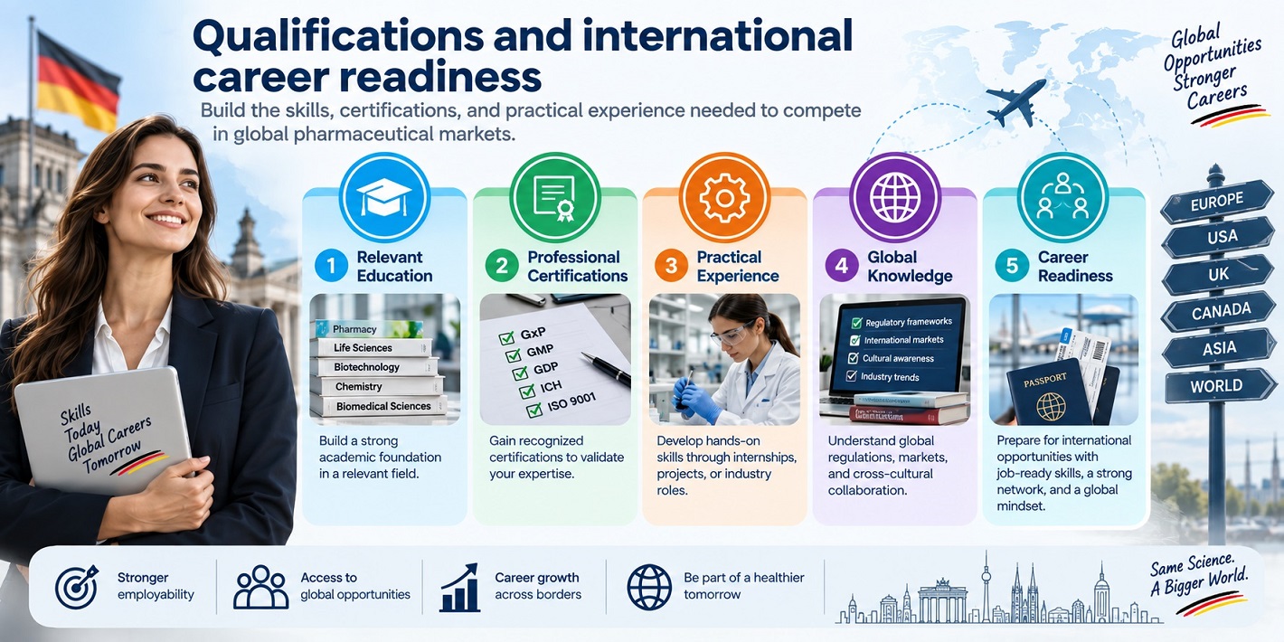 Qualifications and international career readiness