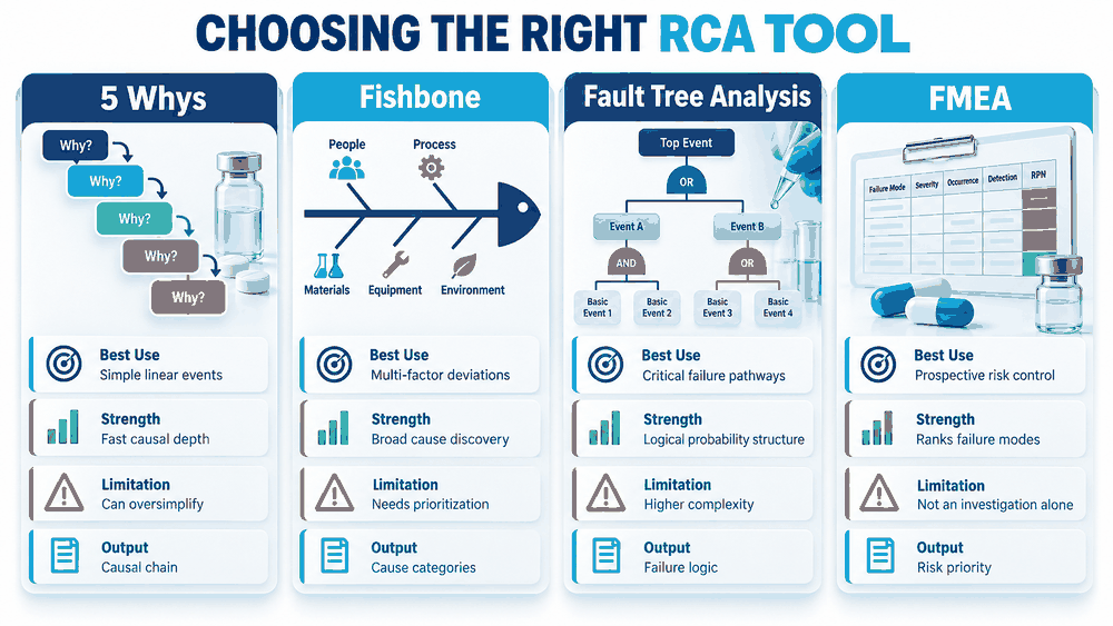 Effectiveness checks confirm sustained process control