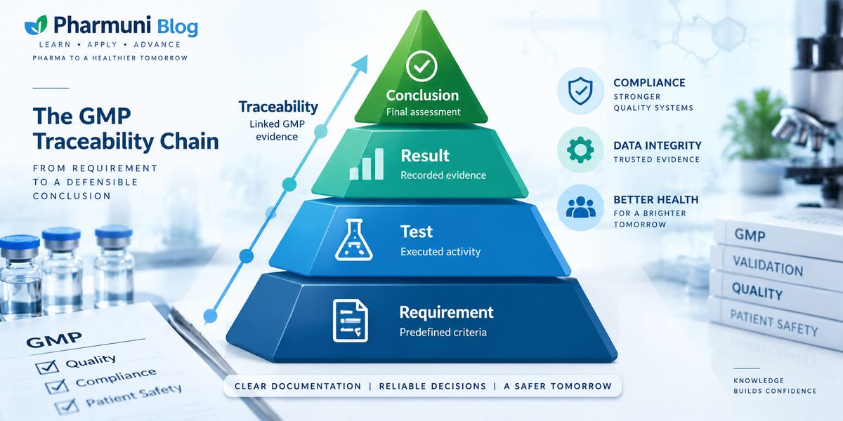 GMP Traceability Chain: Connecting Validation Protocol Requirements to Final Validation Report Evidence